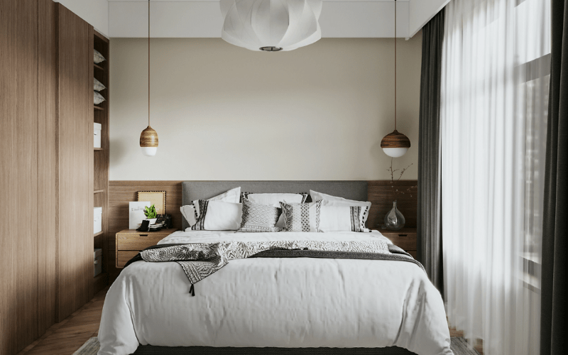 Cách kê giường ngủ theo phong thuỷ