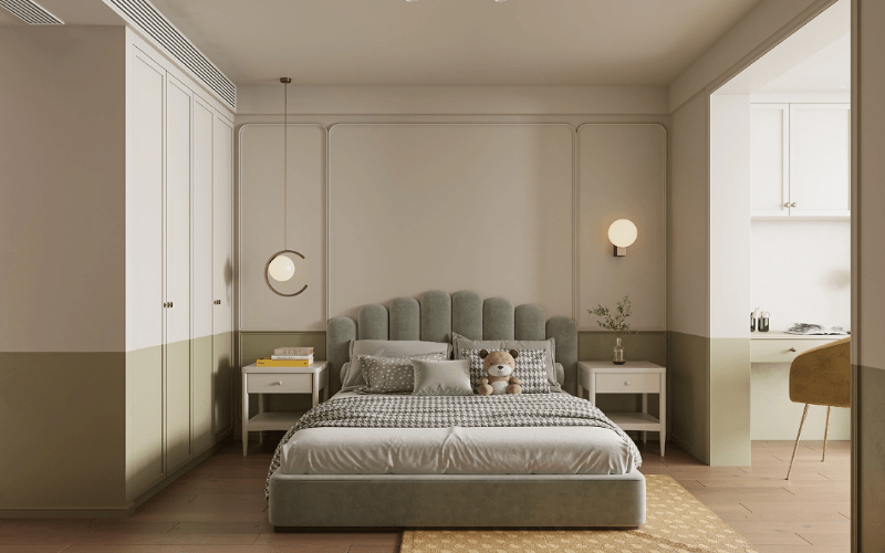 cách bố trí giường ngủ theo phong thuỷ