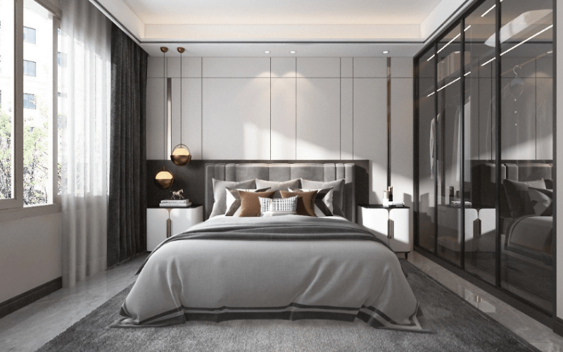 Decor Phòng Ngủ Cho Nam phòng ngủ nam hiện đại