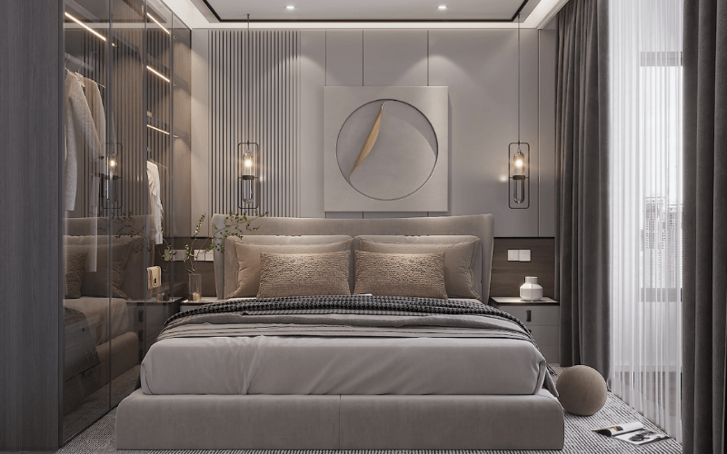 Decor Phòng Ngủ Cho Nam phòng ngủ nam hiện đại