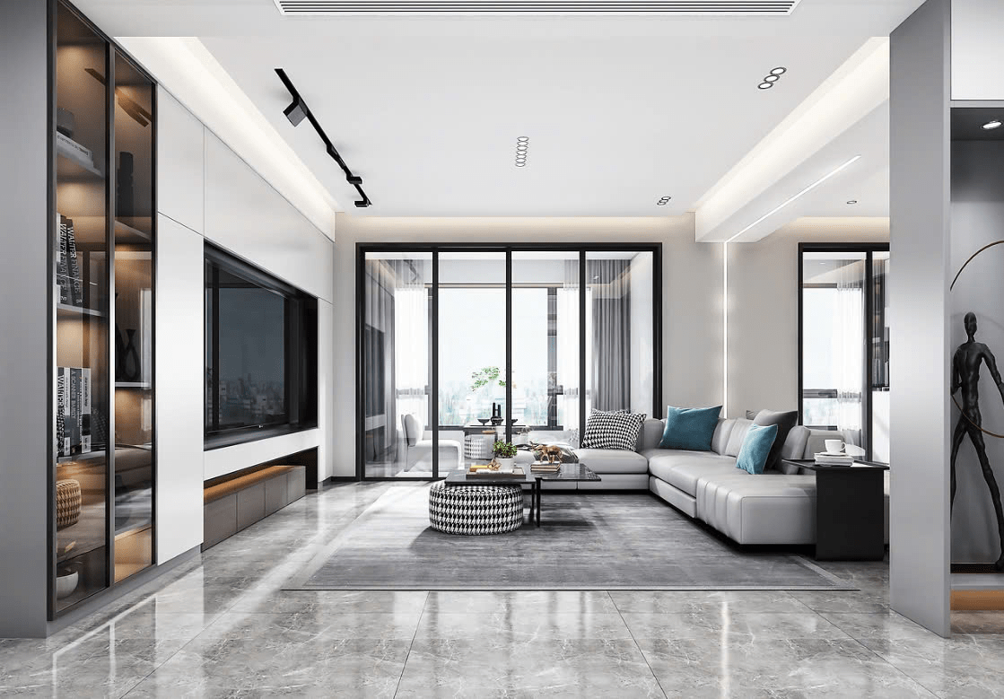 Nhà Phố Hiện Đại Đẹp thi công nội thất nhà phố