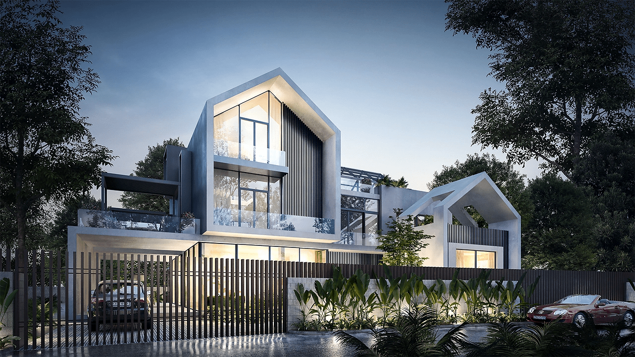 Nhà Phố Hiện Đại Đẹp thiết kế nội thất nhà phố