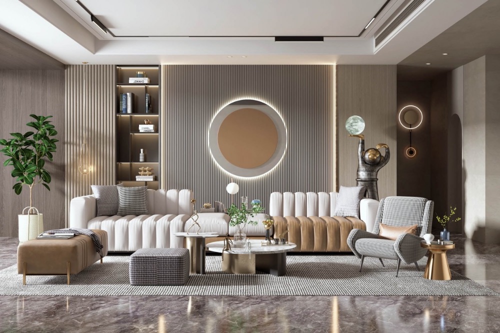 nội thất phòng khách hiên đại