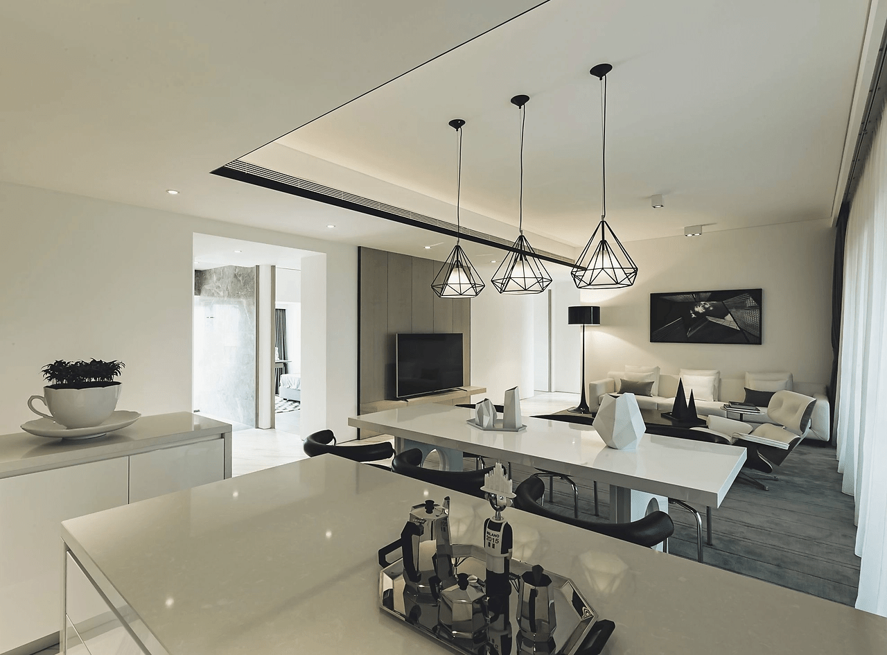 Phòng bếp đẹp nhà ống