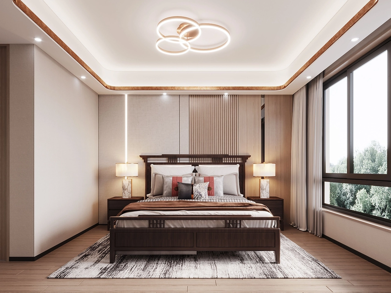 Phòng Ngủ Đẹp Hiện Đại decor phòng ngủ hiện đại