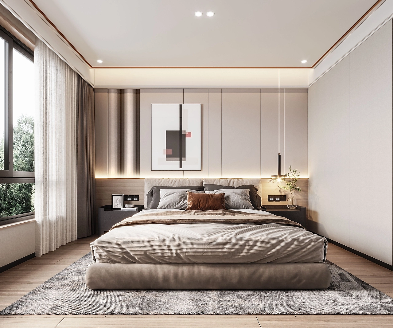 Phòng Ngủ Đẹp Hiện Đại mẫu phòng ngủ hiện đại