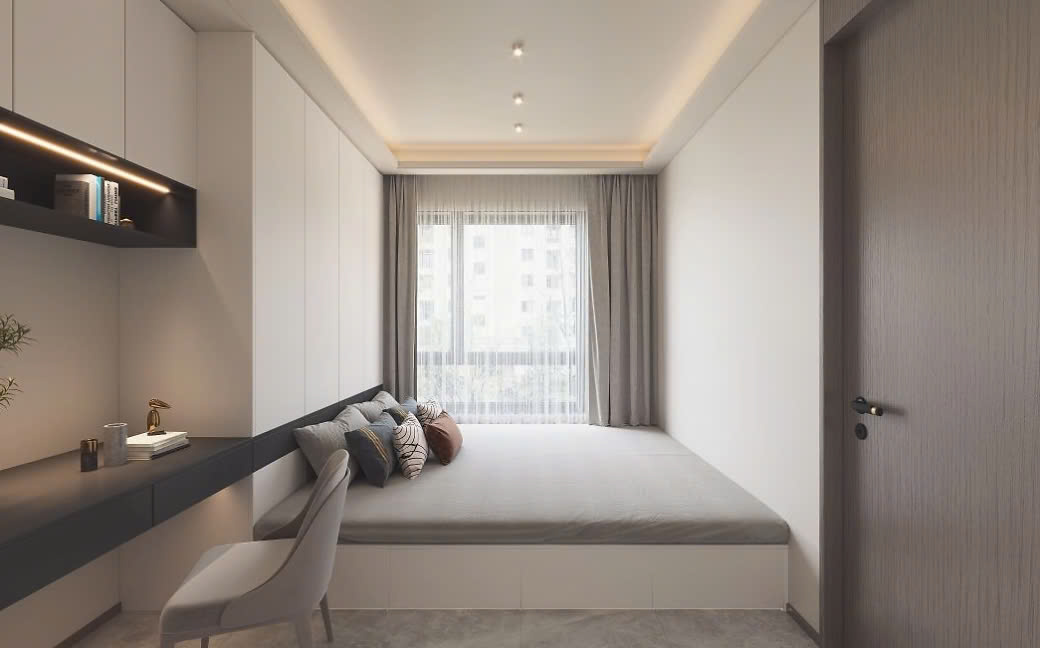 thiết kế phòng ngủ nhà ống phòng ngủ nhà ống đẹp