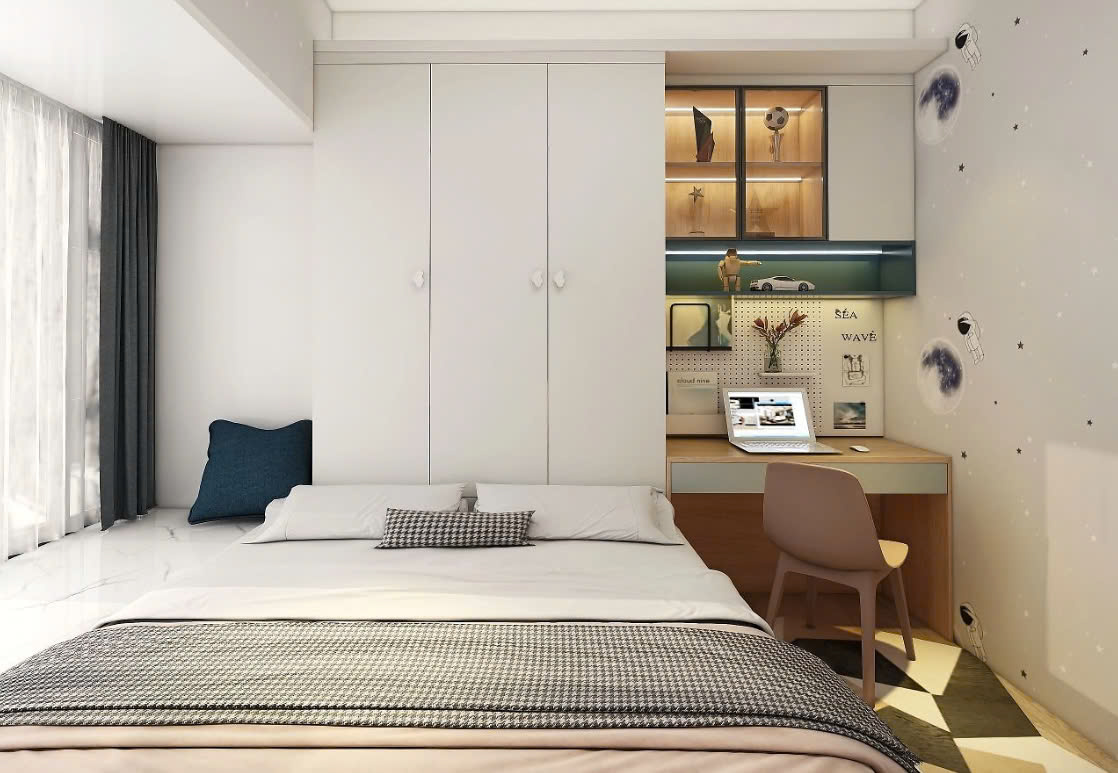 thiết kế phòng ngủ nhà ống nội thất phòng ngủ nhà ống