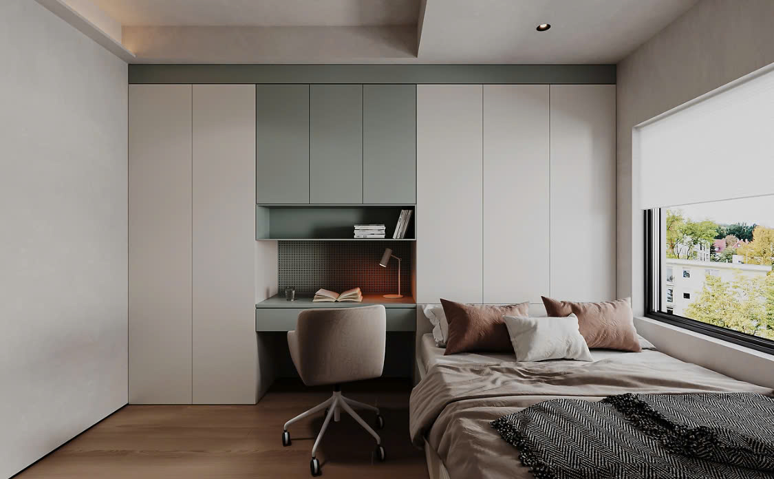 thiết kế phòng ngủ nhà ống phòng ngủ nhà ống