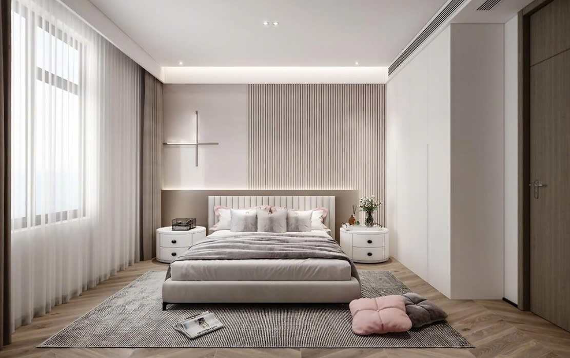 thiết kế phòng ngủ nhà ống nội thất phòng ngủ nhà ống