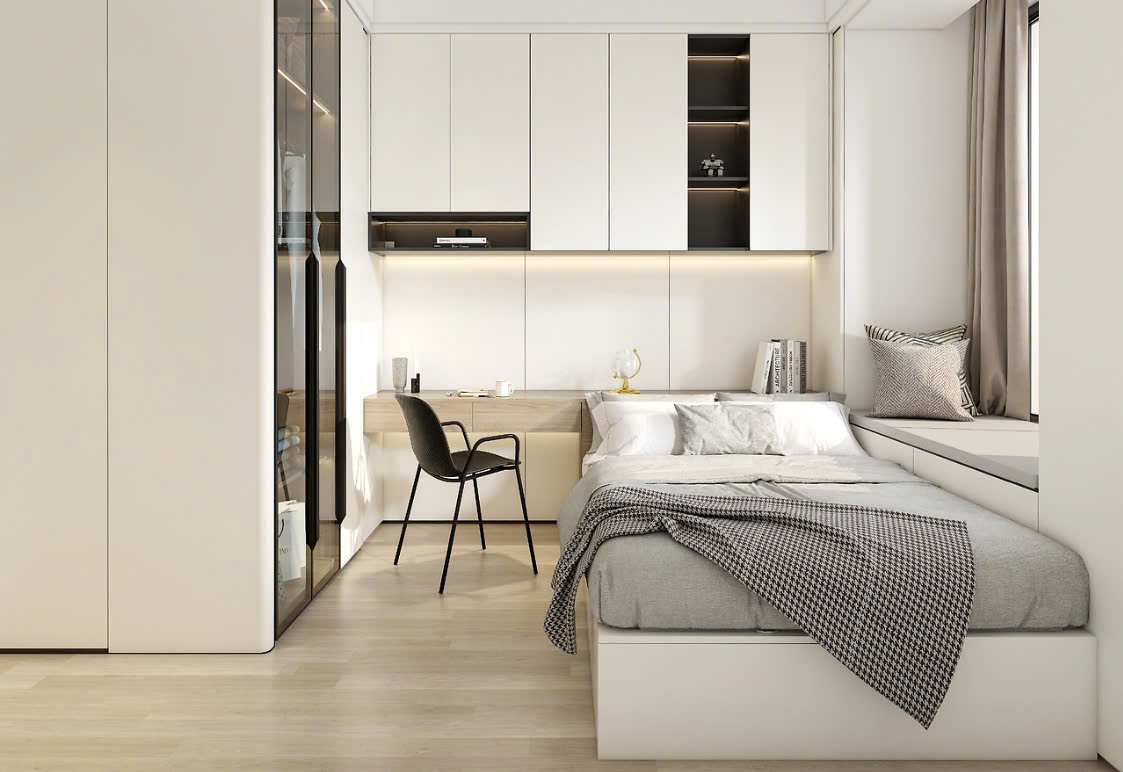 thiết kế phòng ngủ nhà ống phòng ngủ nhà ống đẹp