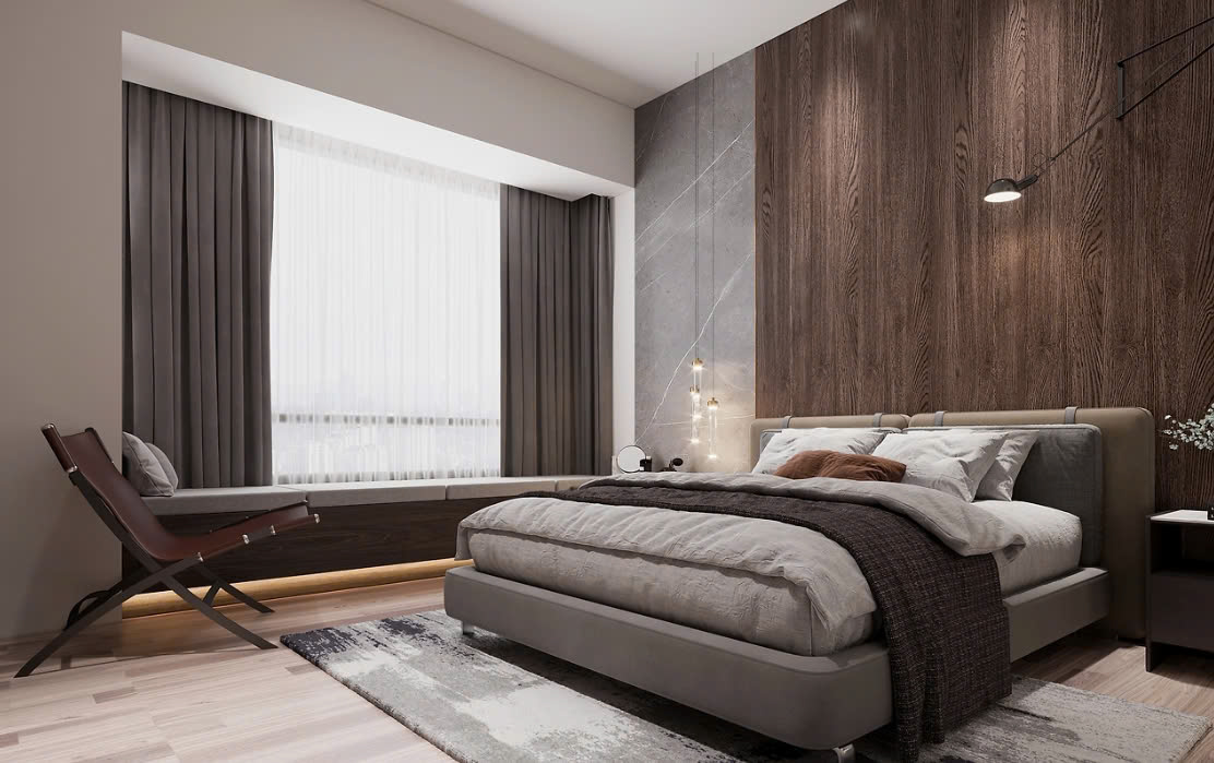 thiết kế phòng ngủ nhà ống phòng ngủ nhà ống