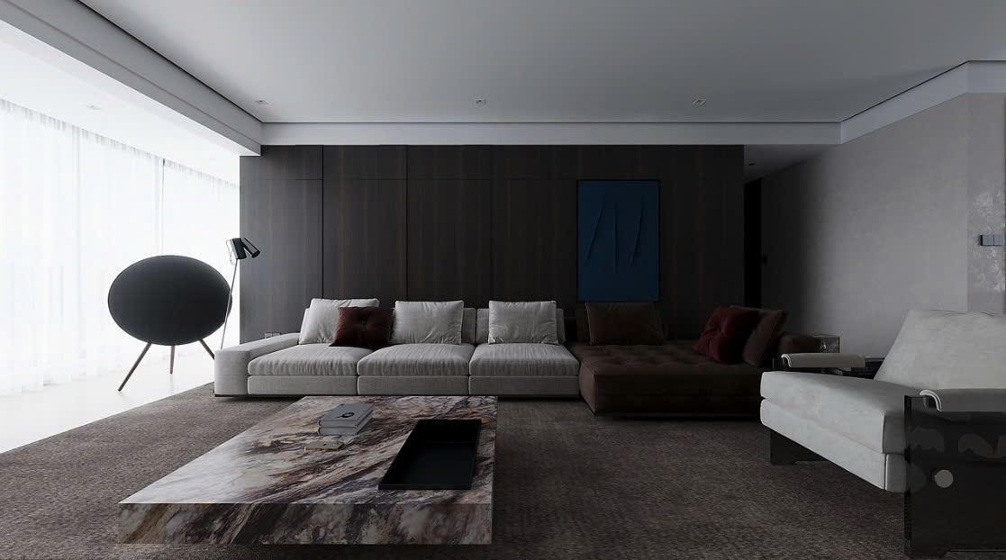 Thiết Kế Nội Thất Chung Cư 120m2 căn hộ chung cư