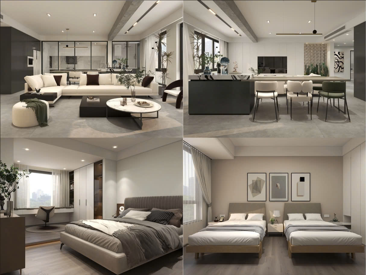 Thiết Kế Nội Thất Chung Cư 120m2 thiết kế nội thất chung cư