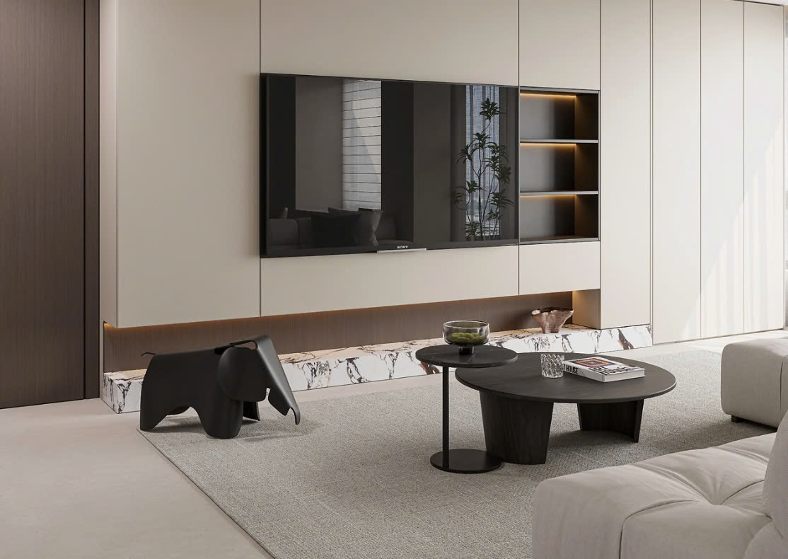 Thiết Kế Nội Thất Chung Cư 120m2 Căn hộ 120m2