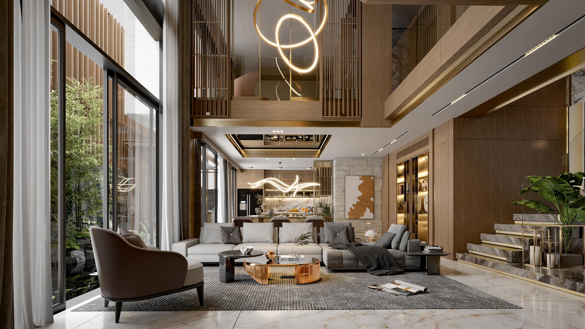 thiết kế nội thất penthouse Sở hữu một căn penthouse giúp nâng tầm giá trị của gia chủ