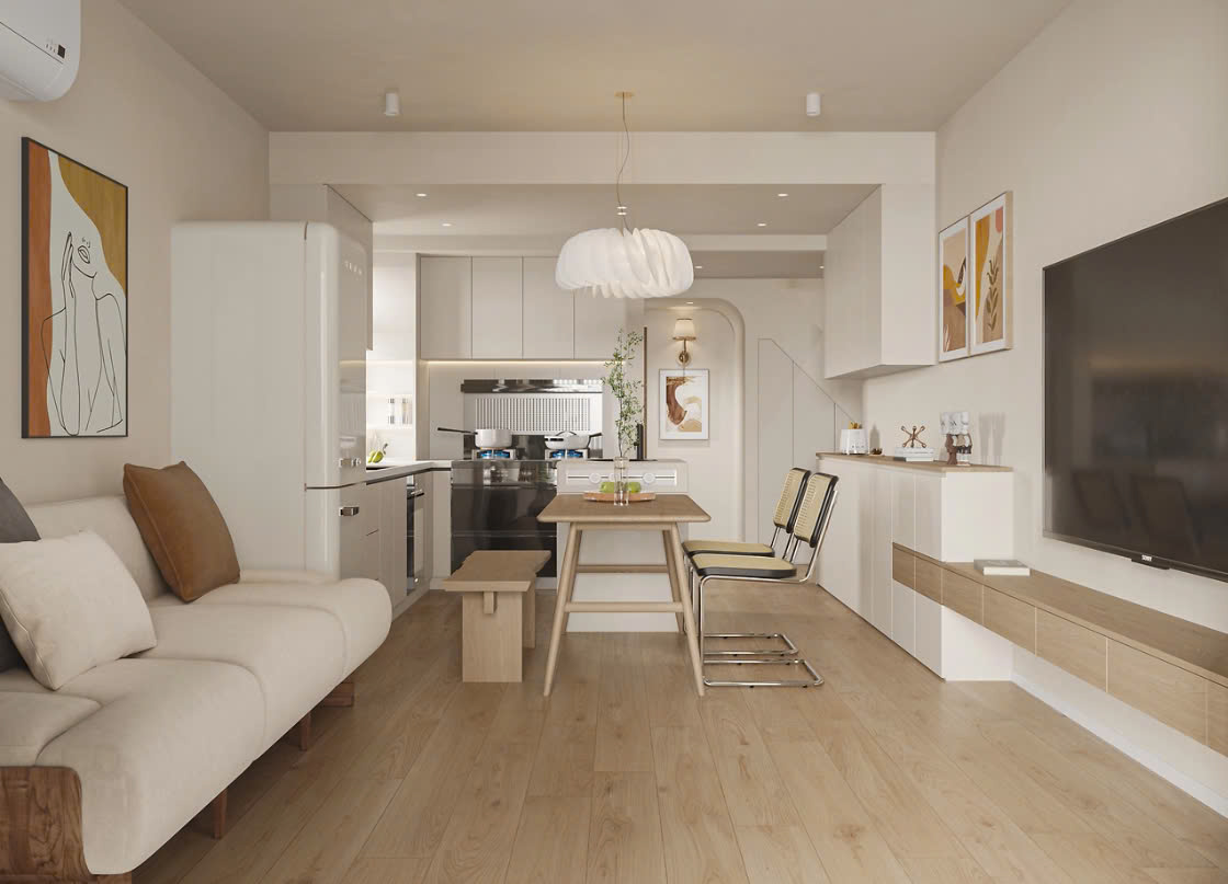 căn hộ studio decor studio đẹp