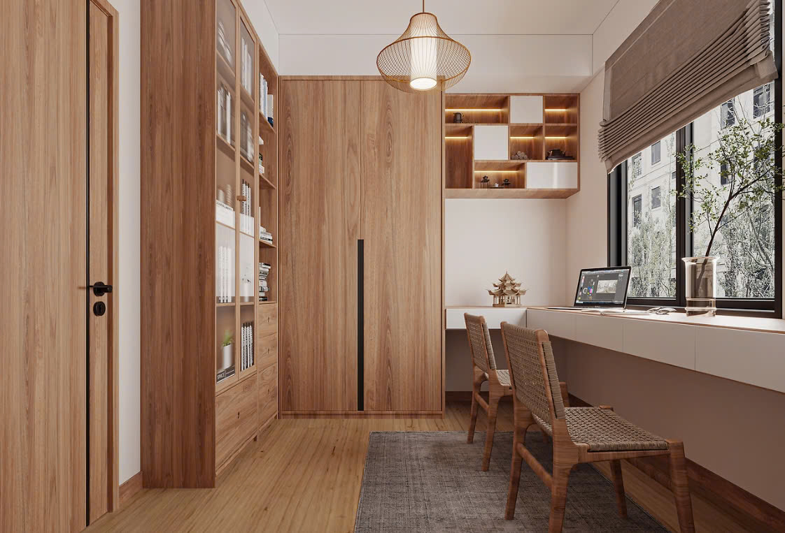 gỗ tự nhiên trong nội thất