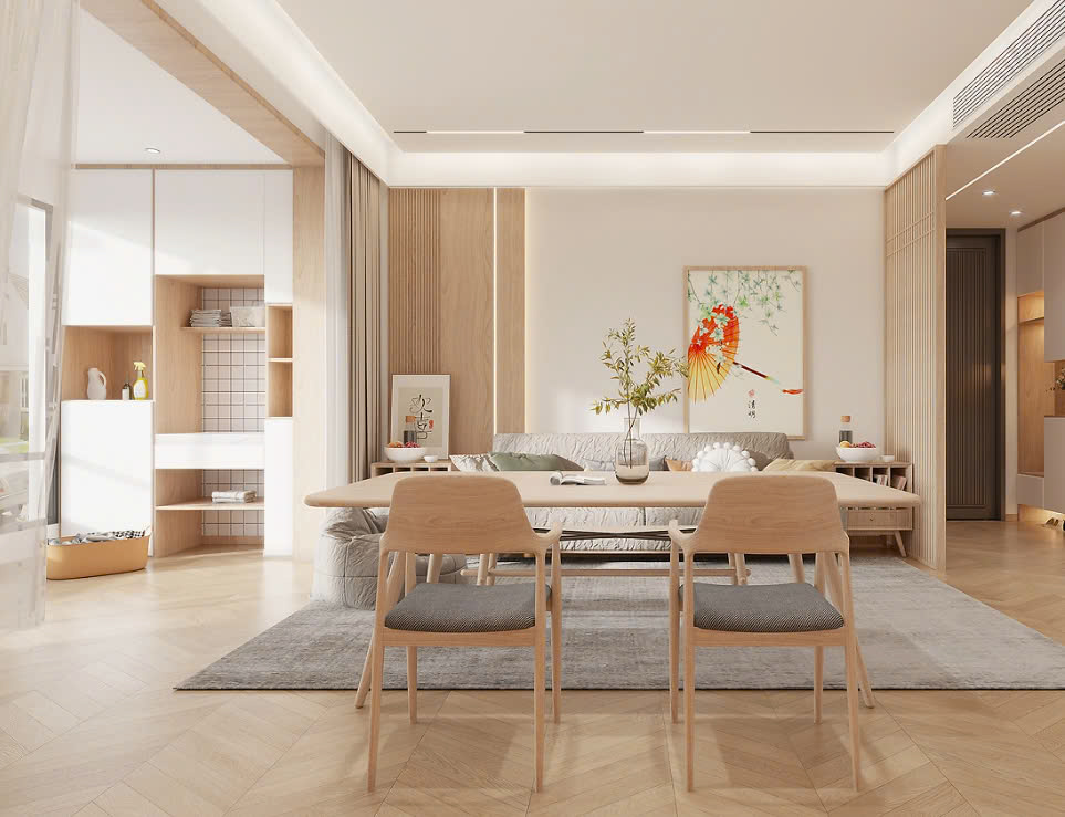 gỗ tự nhiên trong nội thất