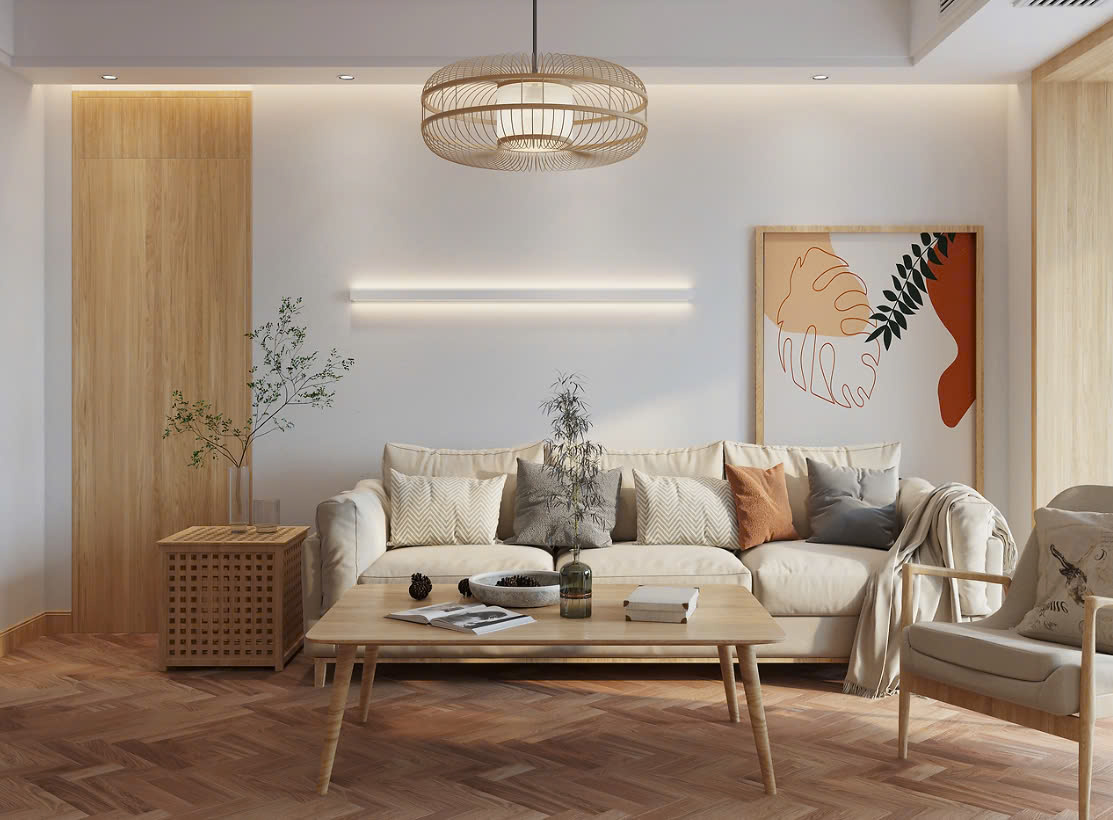 gỗ tự nhiên trong nội thất