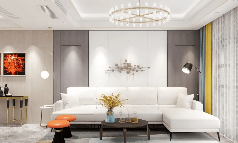  Nội thất chung cư hiện đại rộng rãi và thoáng mát 