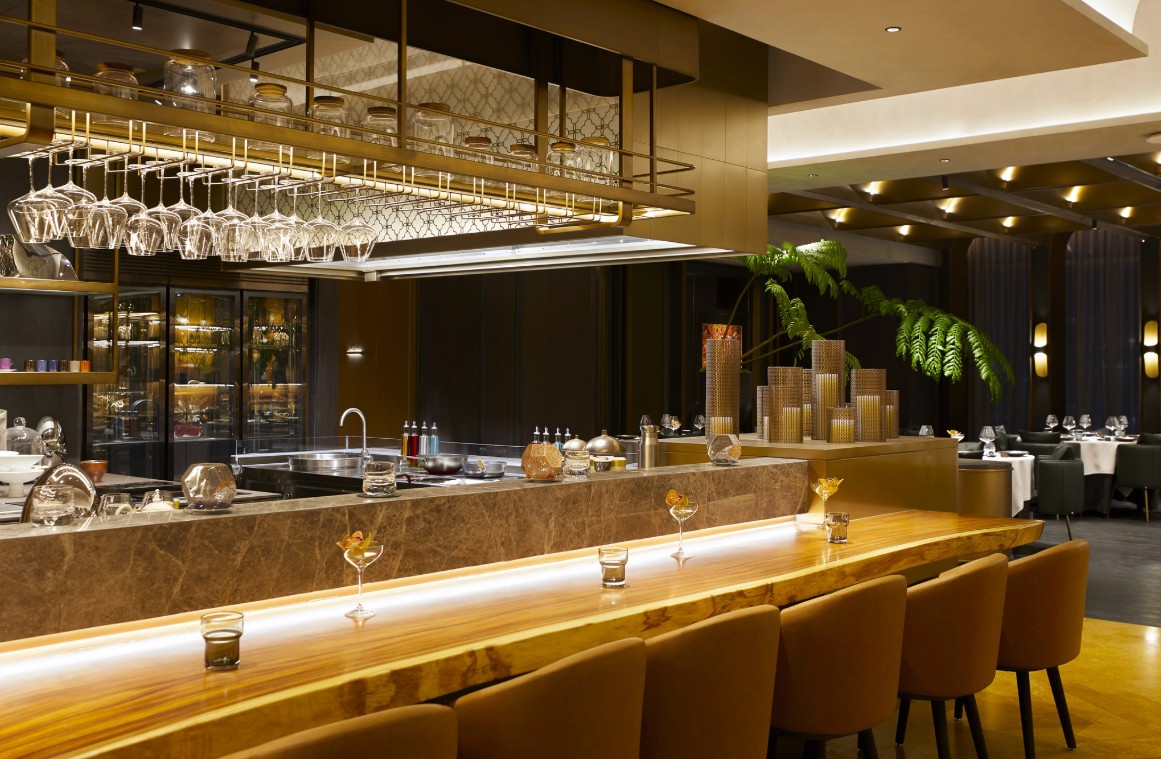 thiết kế nhà hàng phong cách indochine