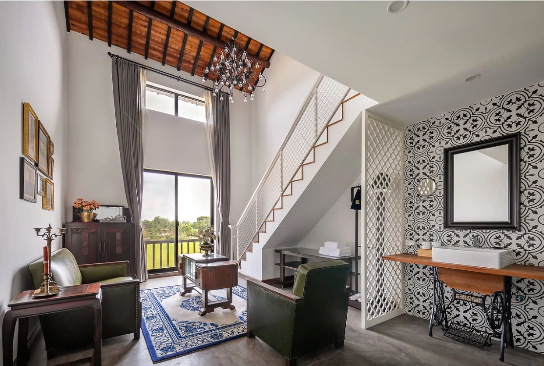 nội thất phòng khách có cầu thang nội thất phòng khách có cầu thang