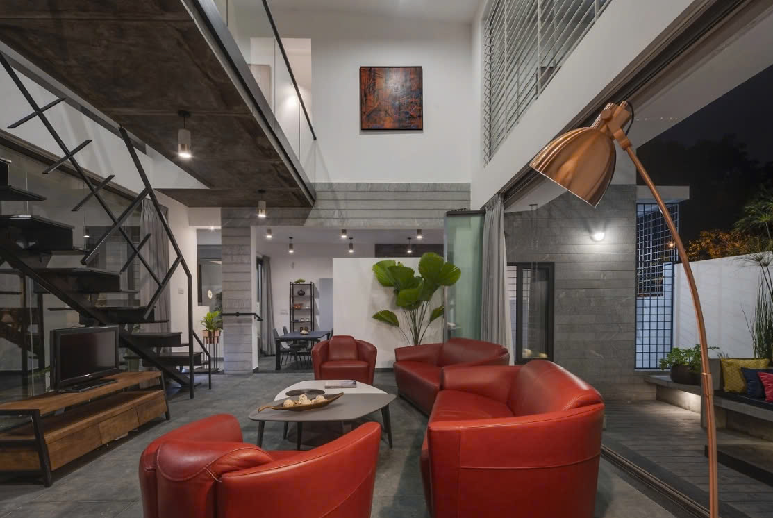 nội thất phòng khách có cầu thang nội thất phòng khách có cầu thang