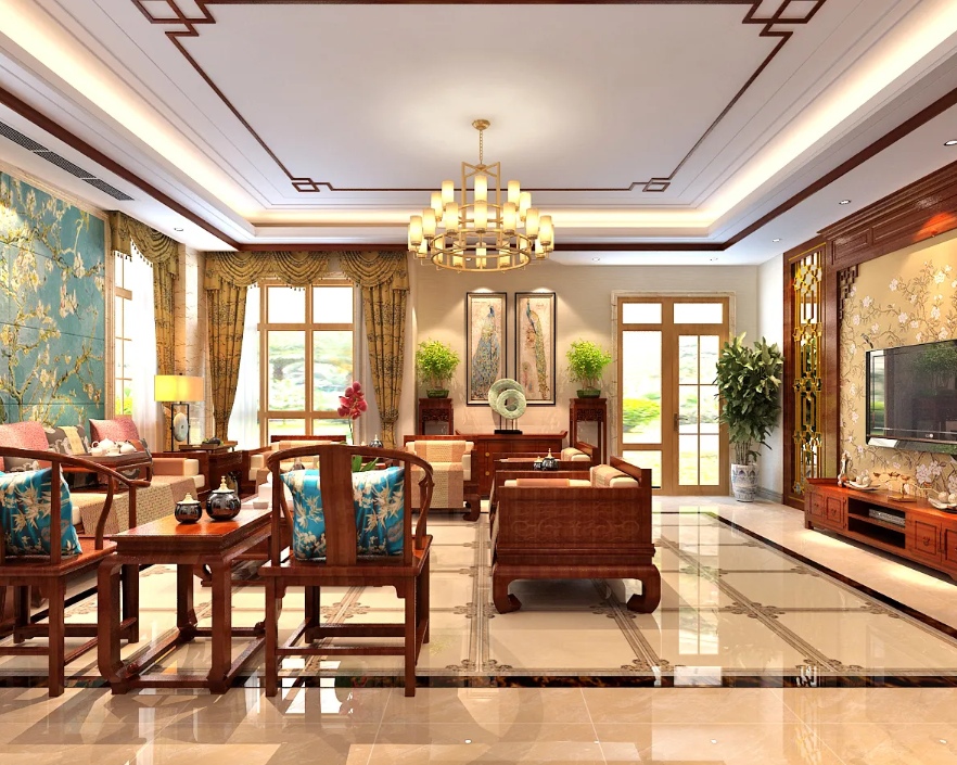 Nội Thất Phòng Khách Gỗ Óc Chó phòng khách gỗ óc chó