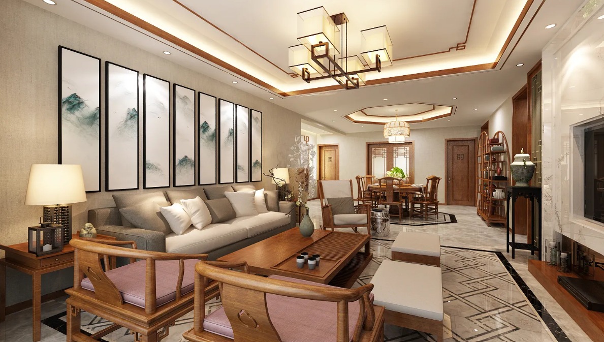 Nội Thất Phòng Khách Gỗ Óc Chó mẫu nội thất phòng khách gỗ óc chó