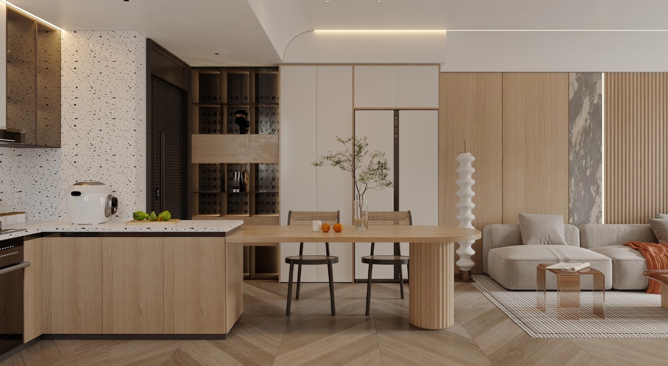 mẫu thiết kế phòng bếp