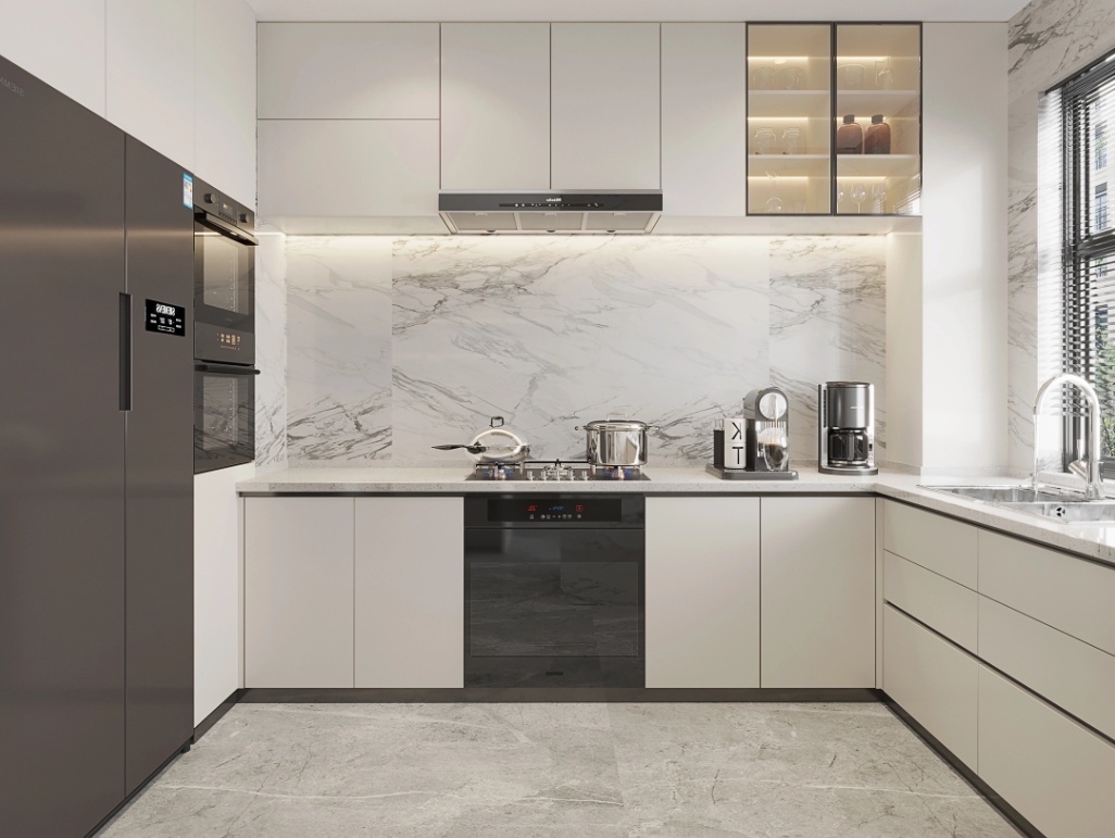 phòng bếp nhà ống 5m