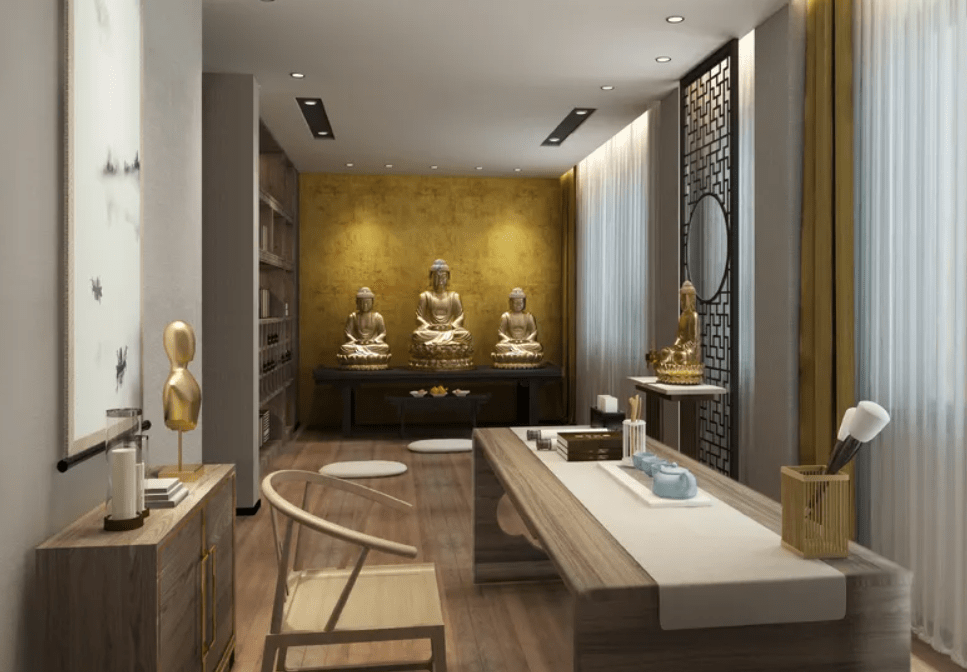 Phòng khách nhà cấp 4 đẹp 