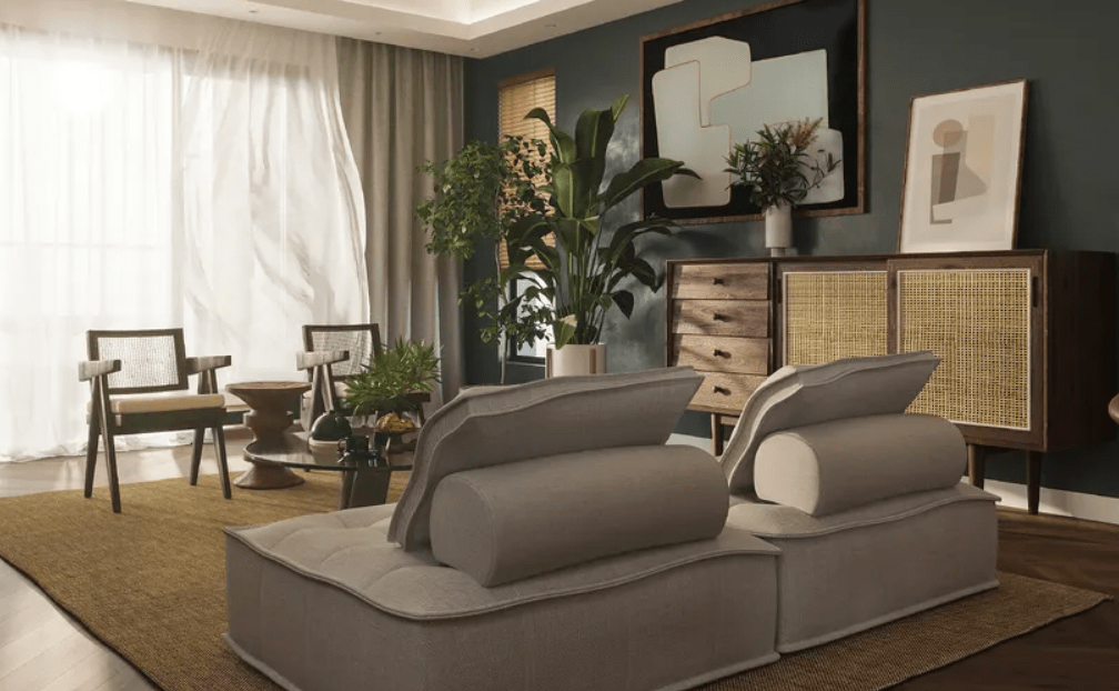 Phòng khách nhà cấp 4 đẹp 