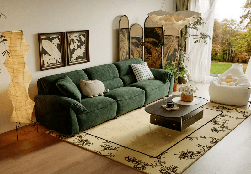 Mẫu thiết kế cho phòng khách nhà cấp 4