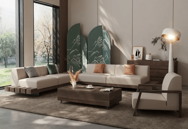 Phòng khách nhà cấp 4 đẹp