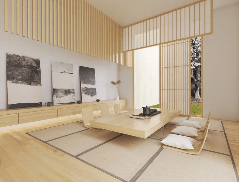 Phòng Khách Phong Cách Nhật Bản Phòng khách phong cách Nhật Bản