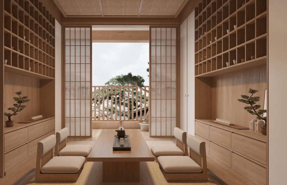 Phòng Khách Phong Cách Nhật Bản Phòng khách phong cách Nhật Bản