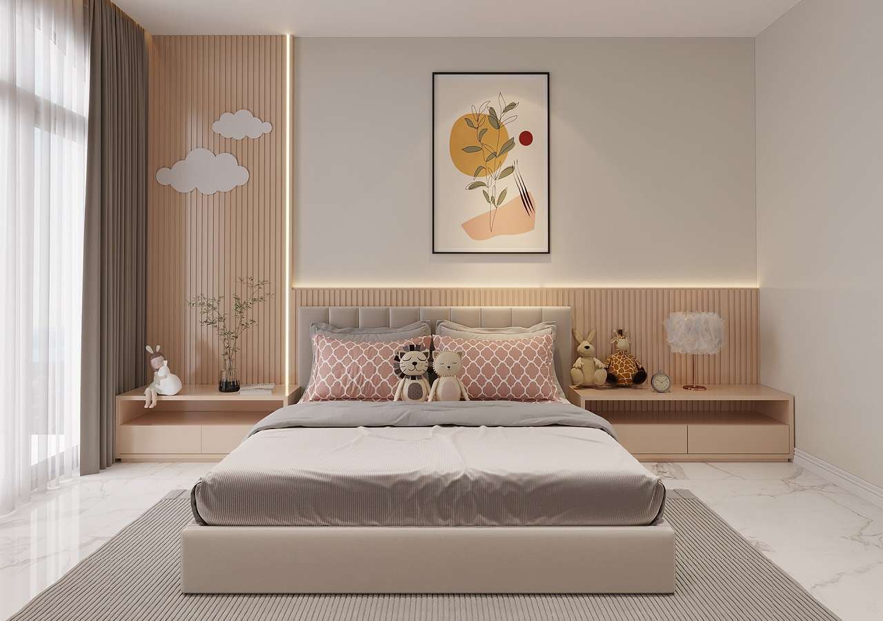 phòng ngủ màu pastel Tại sao nhiều gia chủ muốn thiết kế phòng ngủ với các tone màu pastel nhẹ nhàng?