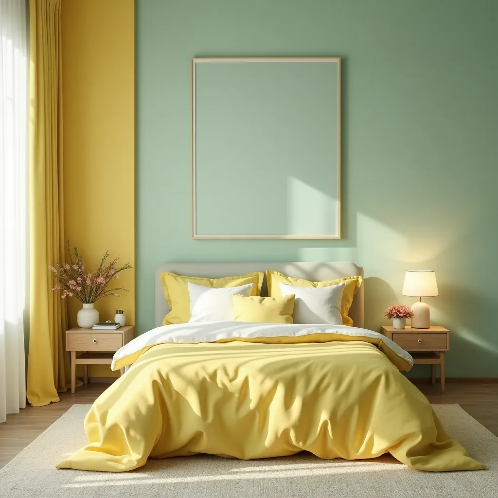 phòng ngủ màu pastel Phù hợp với những không gian cổ điển, nhẹ nhàng