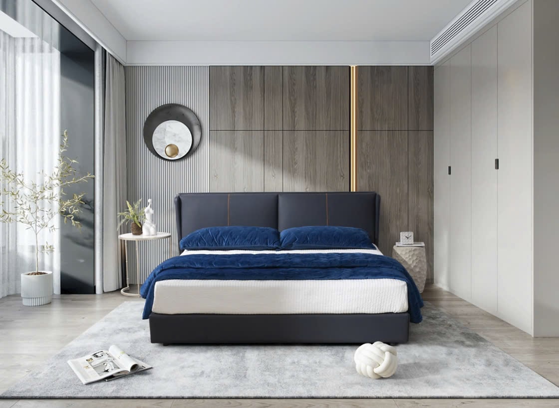 phòng ngủ màu trắng