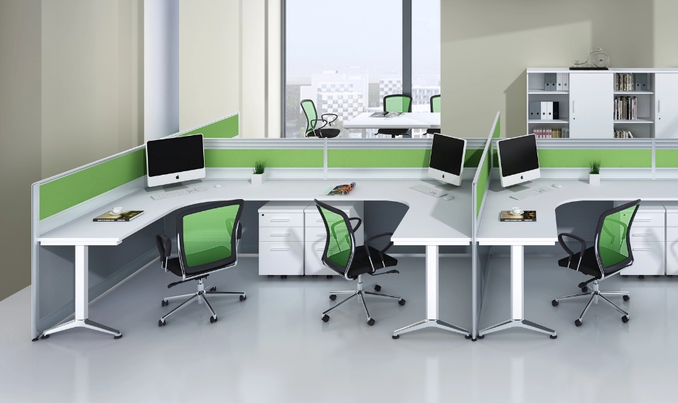 thiết kế văn phòng sử dụng tấm nhựa picomat