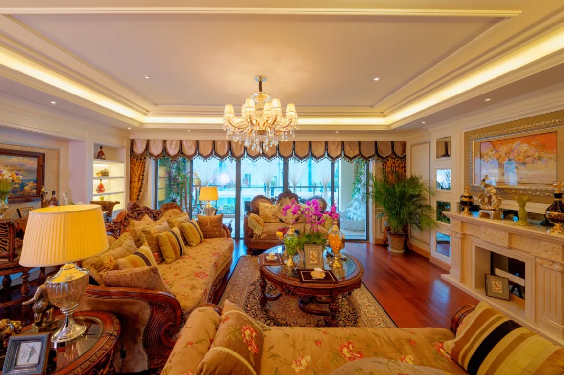 Thiết Kế Biệt Thự Luxury phòng khách biệt thự luxury