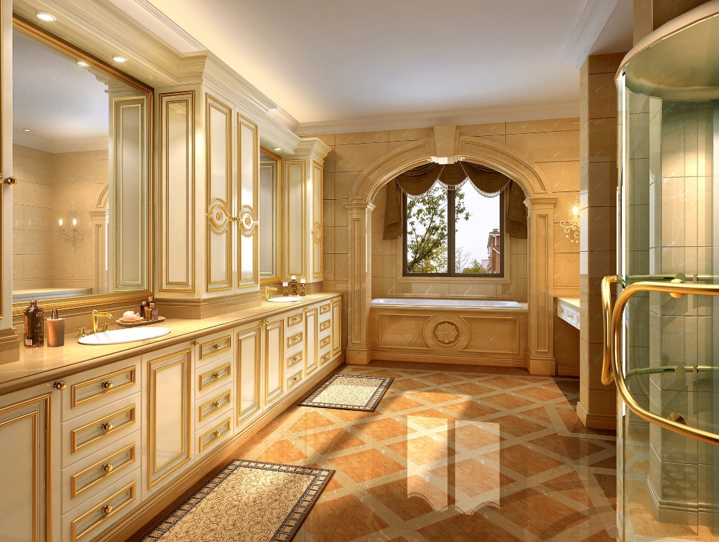 Thiết Kế Biệt Thự Luxury thiết kế phòng tắm đẳng cấp