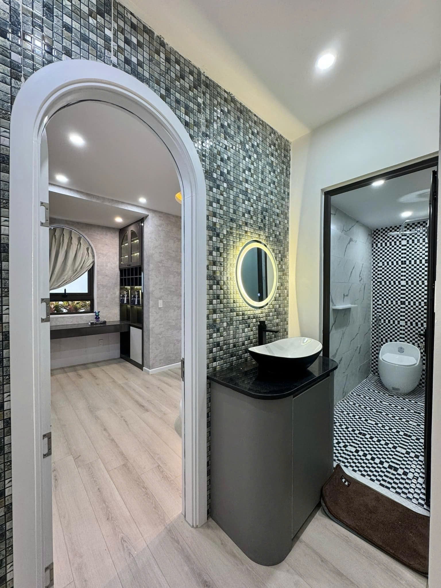 Dự án thiết kế nội thất nhà phố 2 tầng 