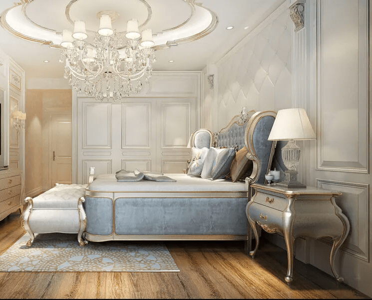 Thiết Kế Nội Thất Phòng Ngủ Tân Cổ Điển Thiết kế phòng ngủ tân cổ điển