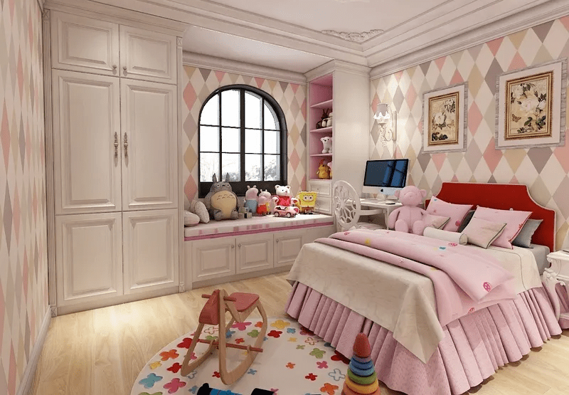 Thiết Kế Nội Thất Phòng Ngủ Tân Cổ Điển  Thiết kế phòng ngủ tân cổ điển