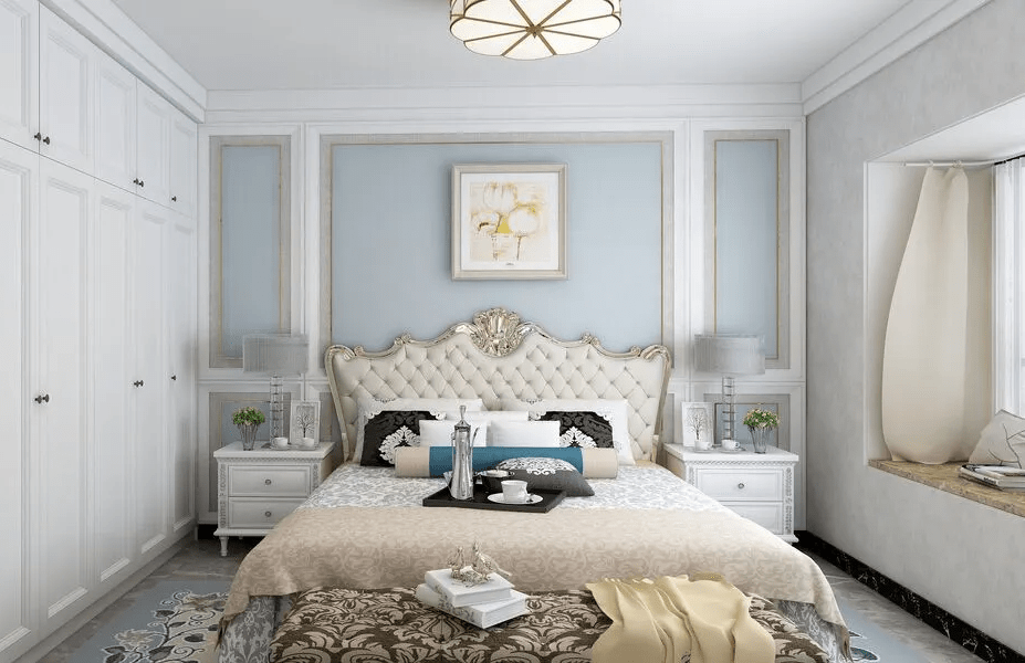 Thiết Kế Nội Thất Phòng Ngủ Tân Cổ Điển  Thiết kế nội thất phòng ngủ tân cổ điển