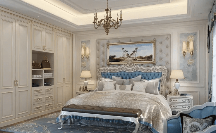 Thiết Kế Nội Thất Phòng Ngủ Tân Cổ Điển  Thiết kế phòng ngủ tân cổ điển