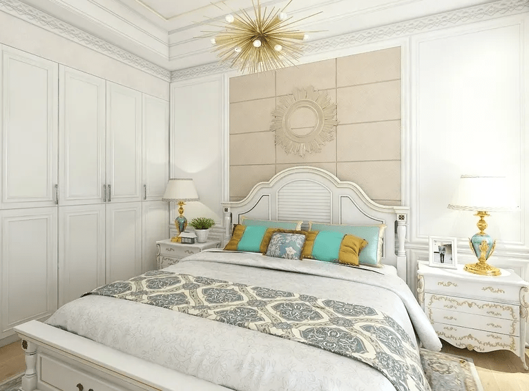 Thiết Kế Nội Thất Phòng Ngủ Tân Cổ Điển  Thiết kế nội thất phòng ngủ tân cổ điển